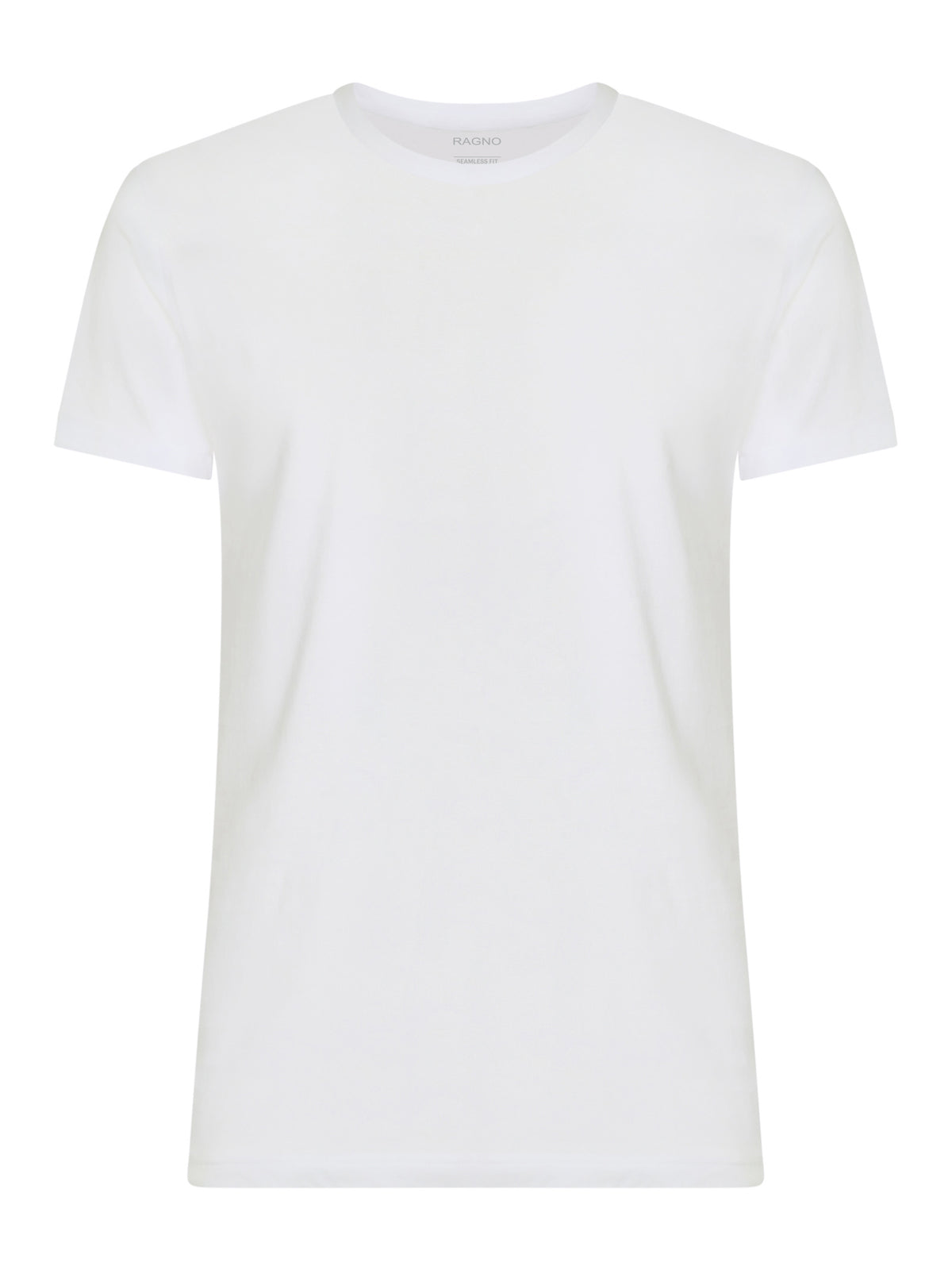 100% Cotton - Maglietta girocollo in cotone  Bianchi Uomo - Ragno