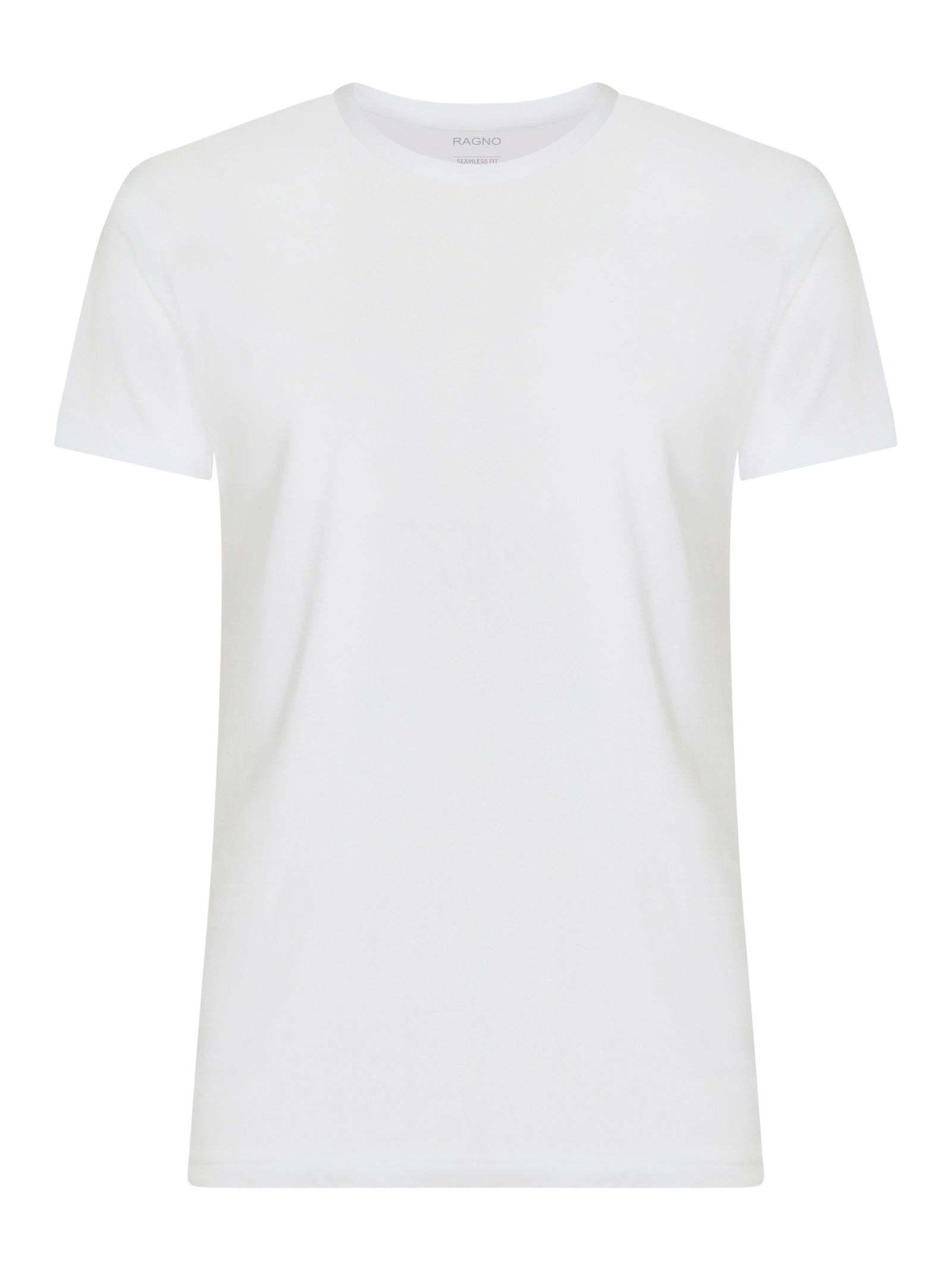 100% Cotton - Maglietta girocollo in cotone  Bianchi Uomo - Ragno