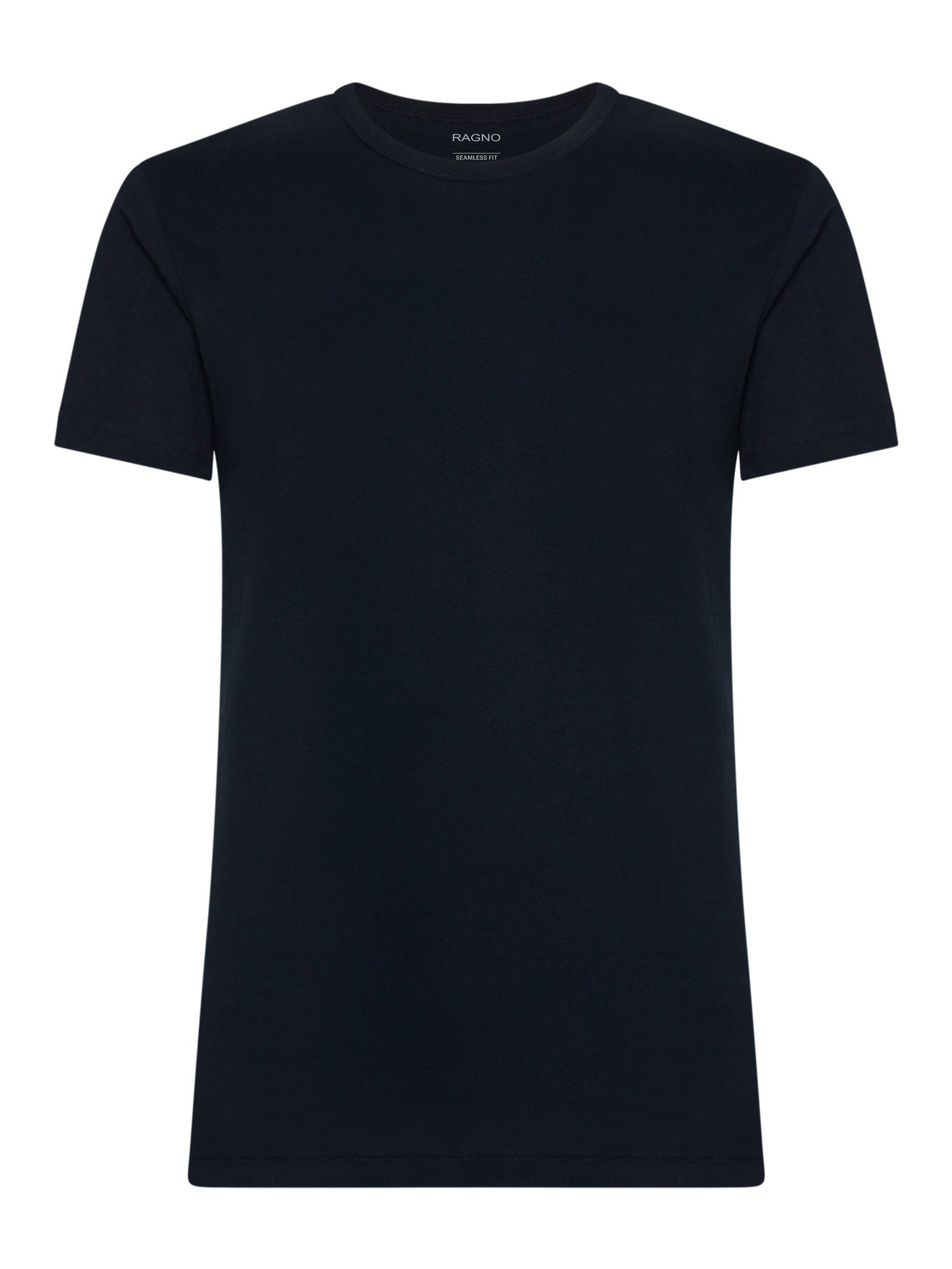 100% Cotton - Maglietta girocollo in cotone  Blu Uomo - Ragno
