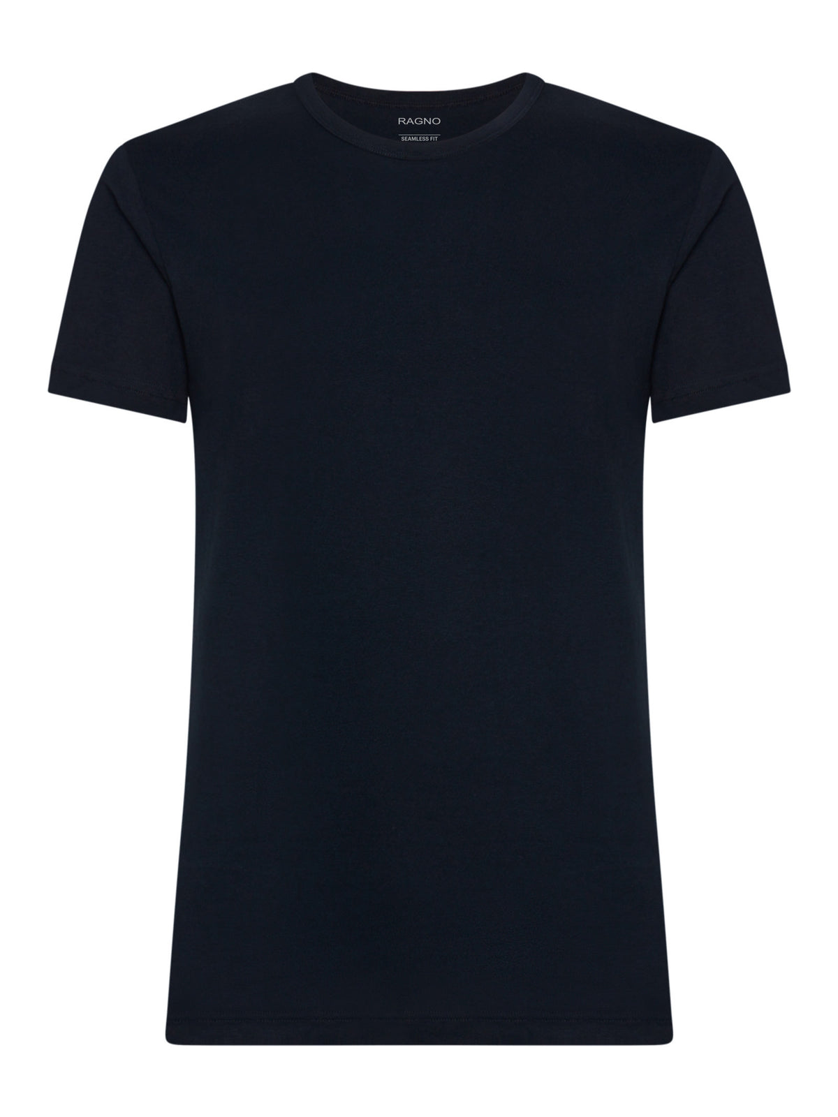 100% Cotton - Maglietta girocollo in cotone  Blu Uomo - Ragno