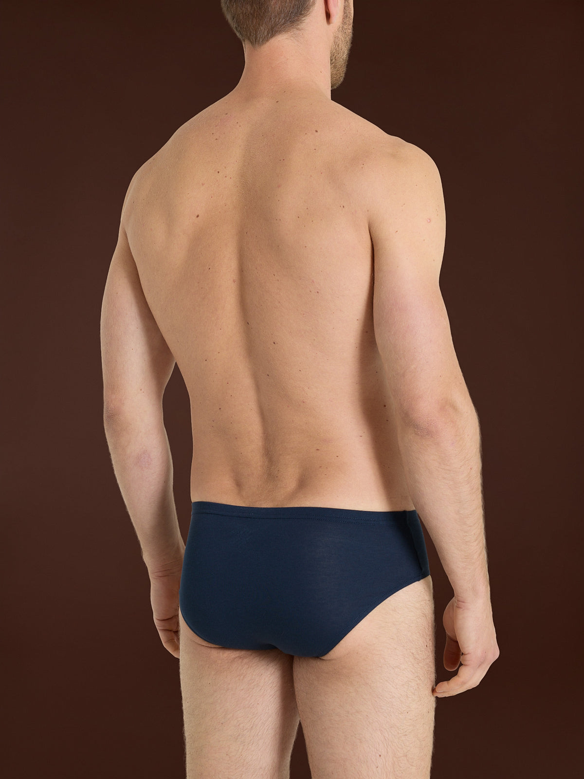 100% Cotton - Slip midi in cotone Blu Uomo - Ragno