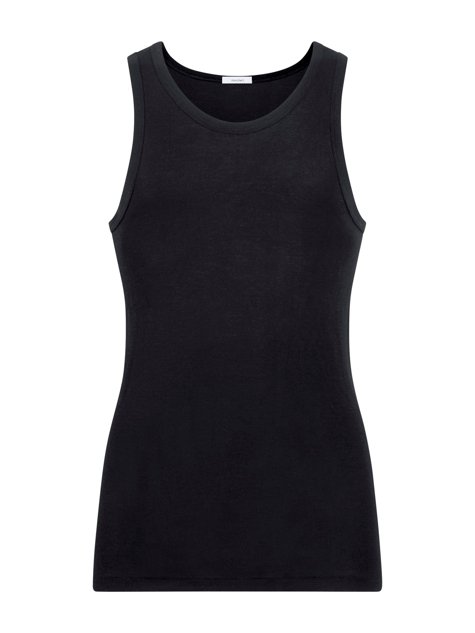 WSK - Canottiera in lana e seta Neri Uomo - Ragno