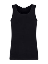 Wonderwool - Canottiera spalla larga in lana Neri Uomo - Ragno