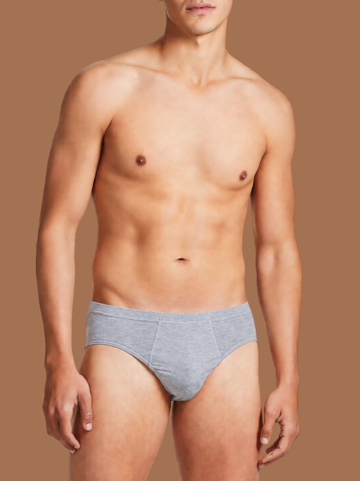 Dynamic - Slip Midi in cotone elasticizzato Grigi Uomo - Ragno