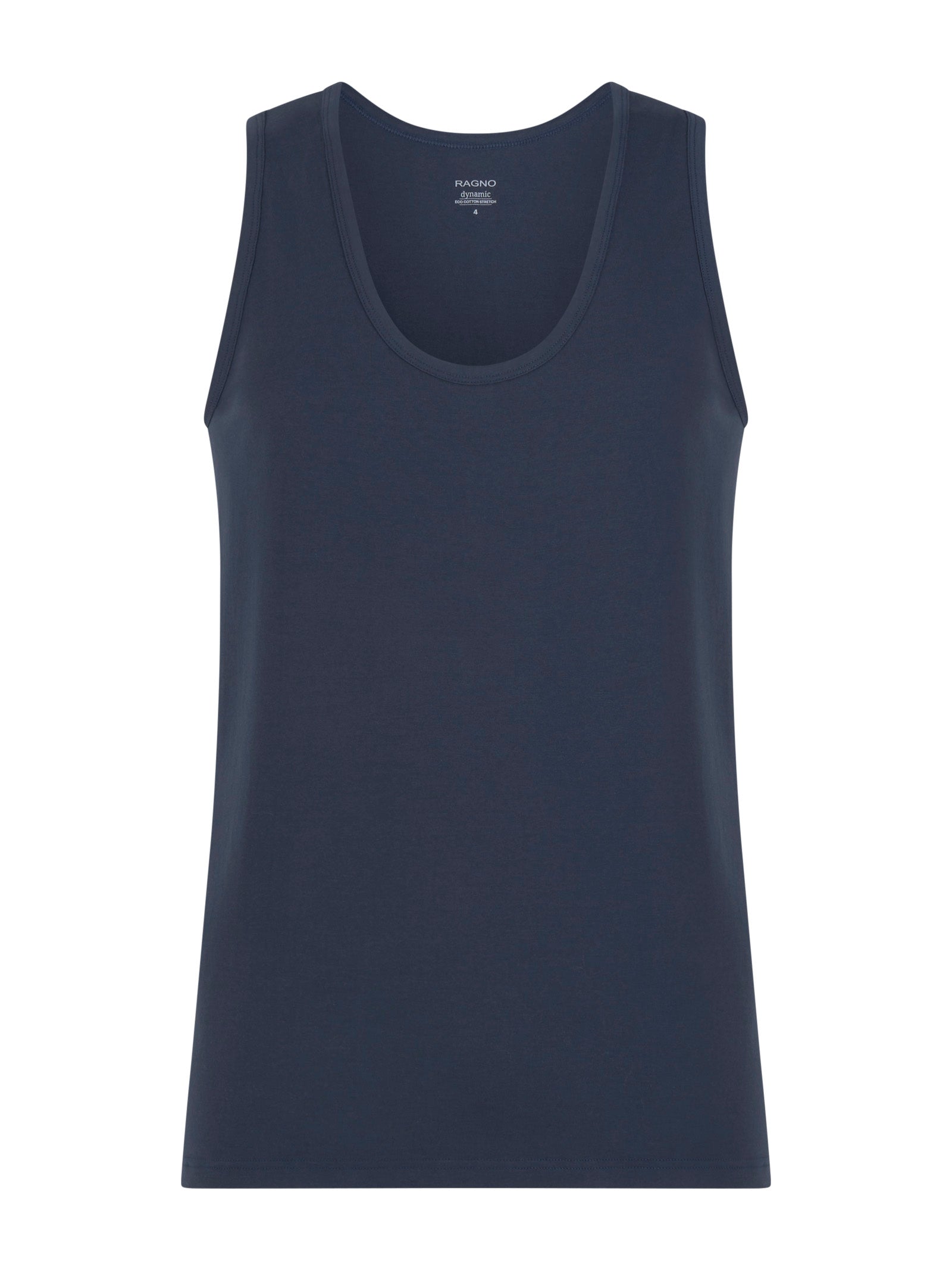 Dynamic - Canottiera in cotone elasticizzato Blu Uomo - Ragno