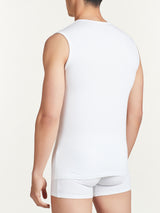 Dynamic - Canottiera in cotone elasticizzato Blu Uomo - Ragno