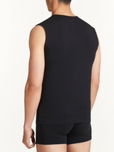 Dynamic - Canottiera in cotone elasticizzato Neri Uomo - Ragno