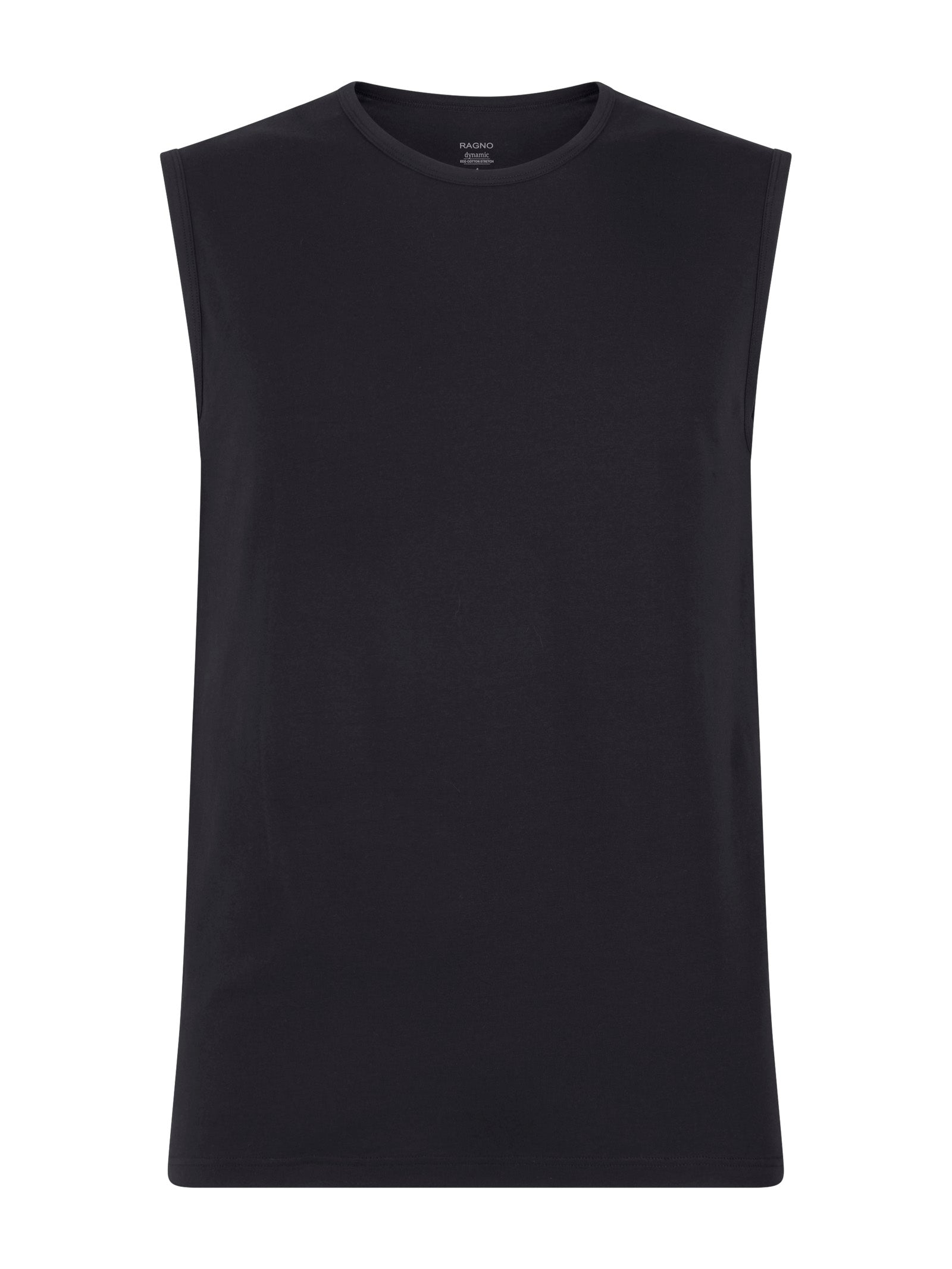 Dynamic - Canottiera in cotone elasticizzato Neri Uomo - Ragno