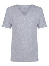 Dynamic - Maglietta scollo a V a manica corta in cotone elasticizzato Neri Uomo - Ragno