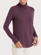 Dolcevita in Jersey Strech Winter Viscosa Viola Donna - Ragno