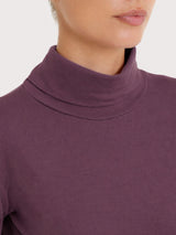 Dolcevita in Jersey Strech Winter Viscosa Viola Donna - Ragno