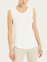 Top a spalla larga in Viscosa Summer Bianchi Donna - Ragno