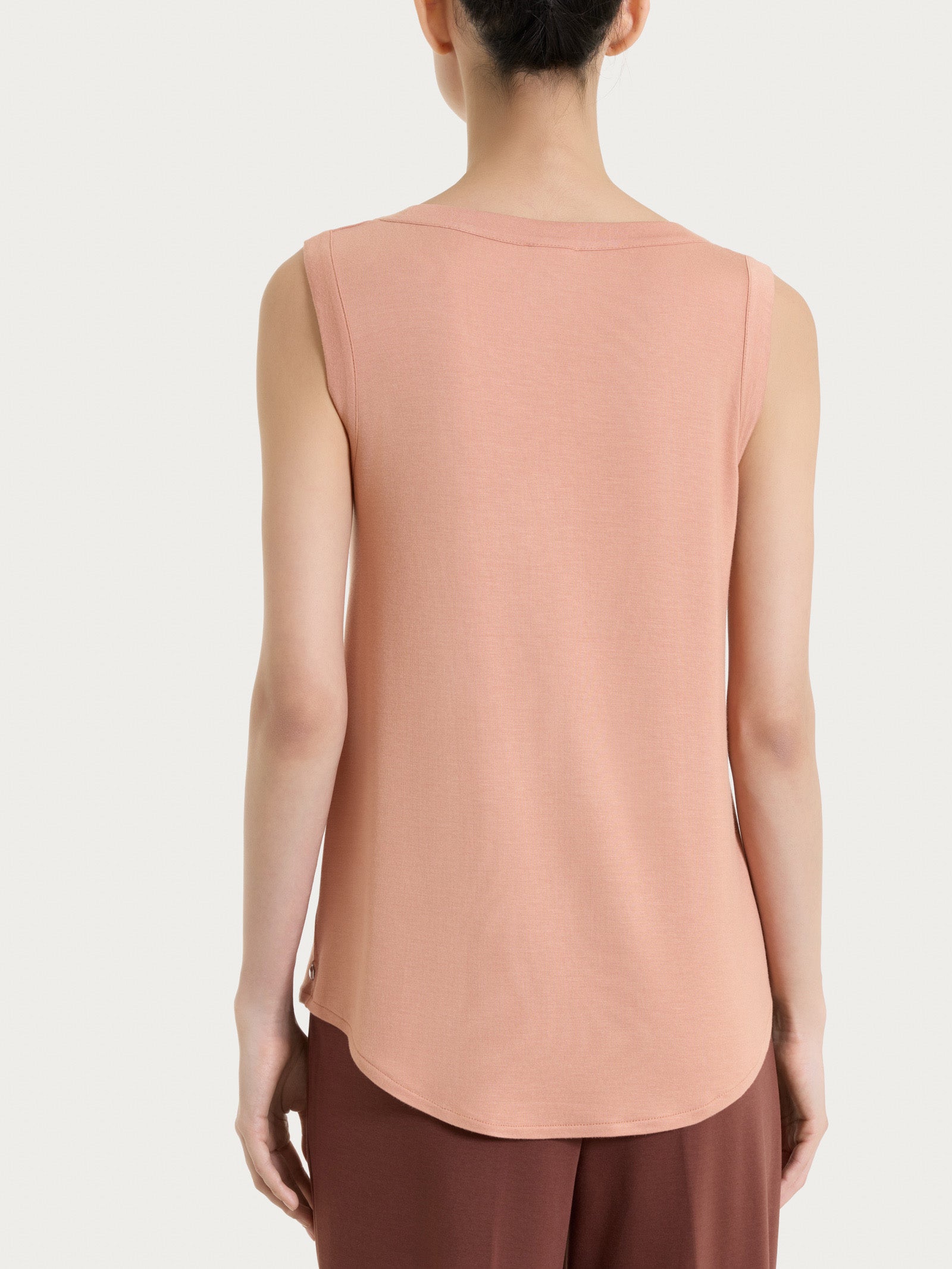 Top a spalla larga in Viscosa Summer Arancioni Donna - Ragno