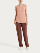 Top a spalla larga in Viscosa Summer Arancioni Donna - Ragno