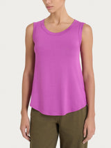 Top a spalla larga in Viscosa Summer Viola Donna - Ragno