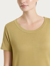 Maglietta a manica corta in Viscosa Summer Verdi Donna - Ragno