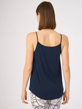 Top in jersey di viscosa elasticizzata Bianchi Donna - Ragno