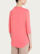 Maglietta a manica 3/4 in Viscosa Summer Rosa Donna - Ragno