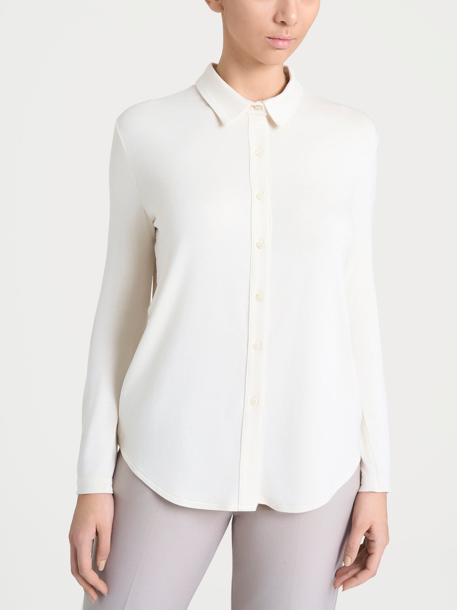 Camicia in Eco Viscosa Bianchi Donna - Ragno