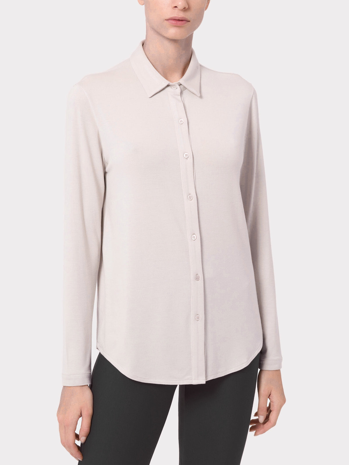 Camicia in Jersey Strech Winter Viscosa Bianchi Donna - Ragno