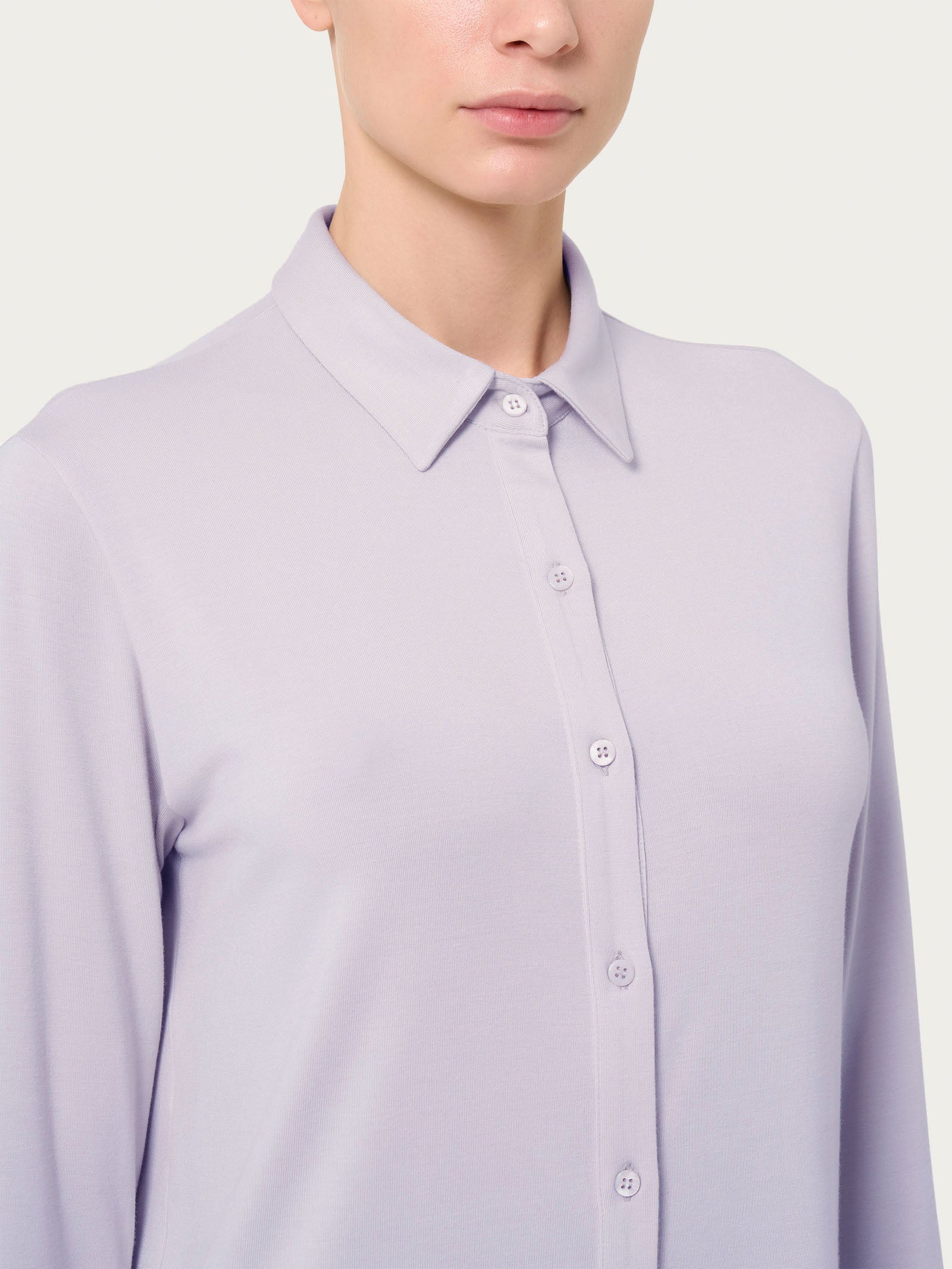 Camicia in Eco Viscosa Rosa Donna - Ragno
