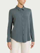 Camicia in Jersey Strech Winter Viscosa Grigi Donna - Ragno