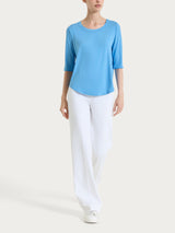 Camiseta en Viscosa Summer de cuello redondo - Ragno