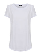 T-shirt girocollo in slub jersey di cotone -  - Ragno