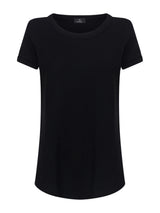 T-shirt girocollo in slub jersey di cotone -  - Ragno