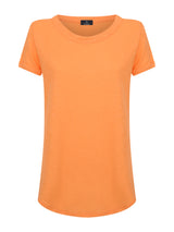 T-shirt girocollo in slub jersey di cotone -  - Ragno