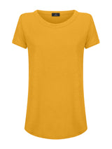 T-shirt girocollo in slub jersey di cotone -  - Ragno