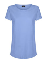 T-shirt girocollo in slub jersey di cotone -  - Ragno