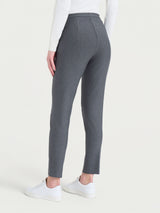 Pantalone a sigaretta modellante in Compact Neri Donna - Ragno