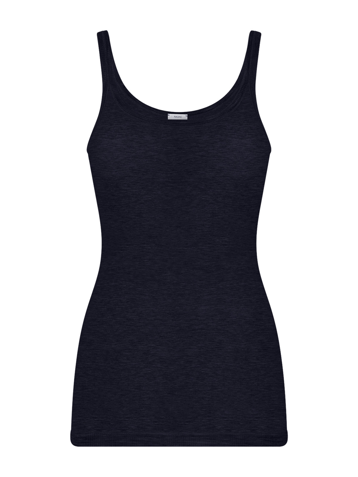 Wonderwool - Top in costina di lana ultrafine Bianchi Donna - Ragno