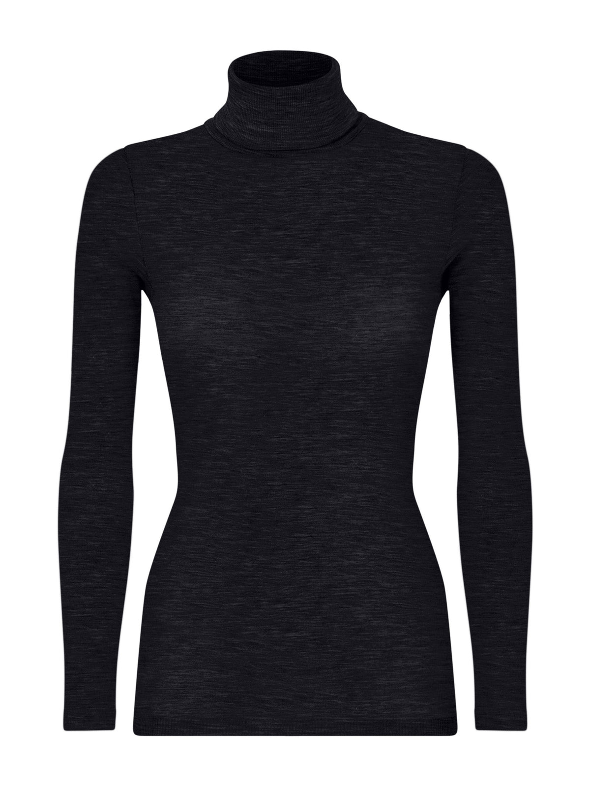 Wonderwool - Dolcevita in costina di lana ultrafine Neri Donna - Ragno