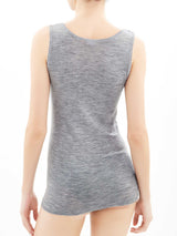 Wonderwool - Canottiera in lana ultrafine Neri Donna - Ragno