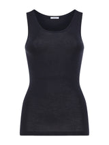 Wonderwool - Canottiera in lana ultrafine Bianchi Donna - Ragno