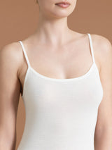 Wonderwool - Top in lana ultrafine Bianchi Donna - Ragno