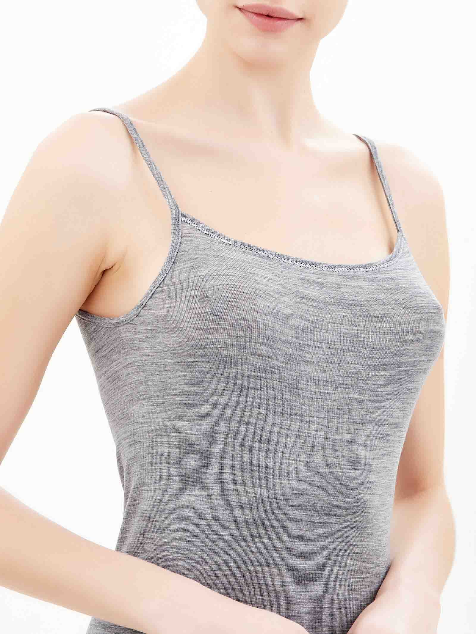 Wonderwool - Top in lana ultrafine Bianchi Donna - Ragno