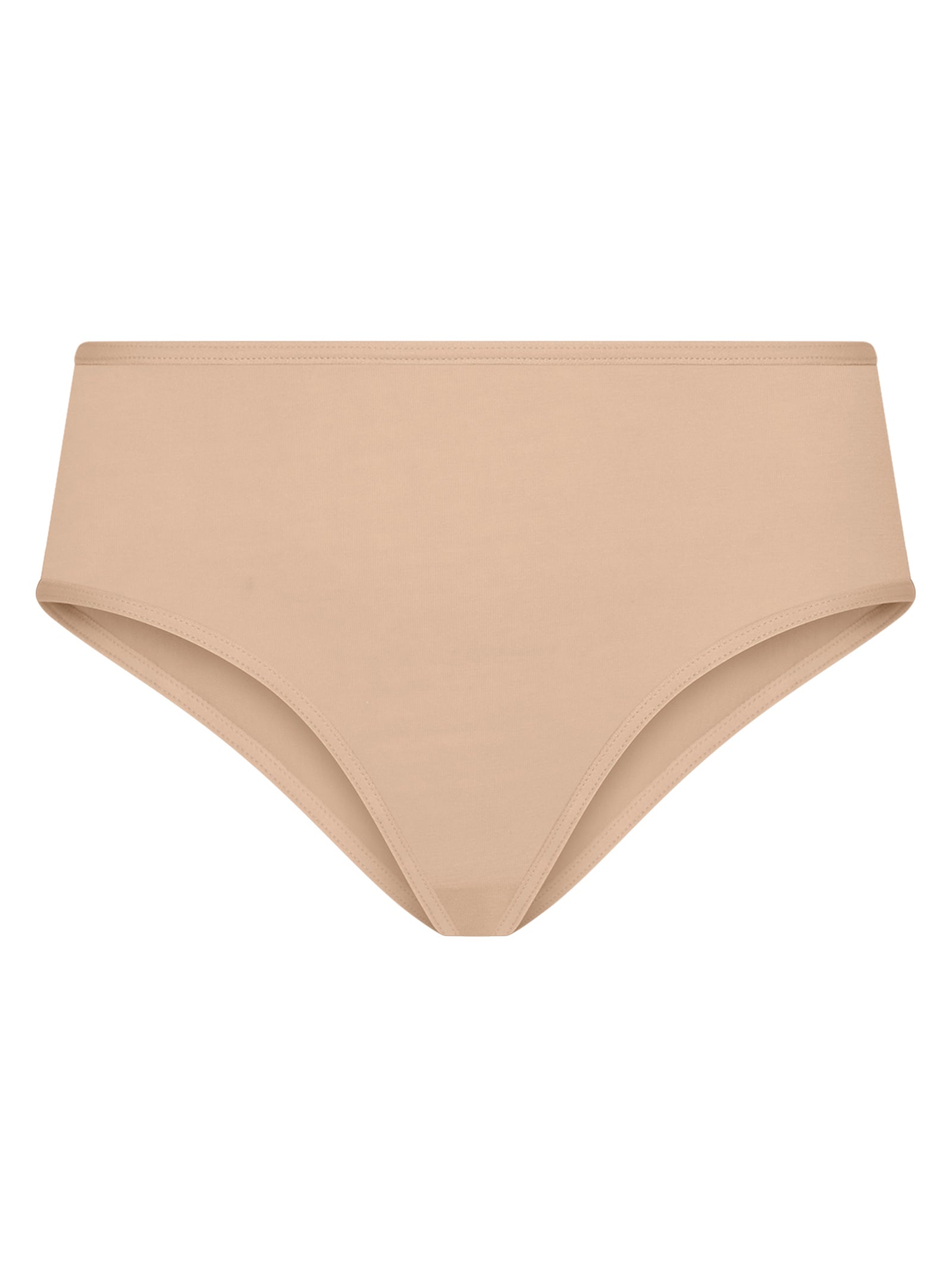 Invisible - Slip alto in microfibra di cotone elasticizzato Grigi Donna - Ragno