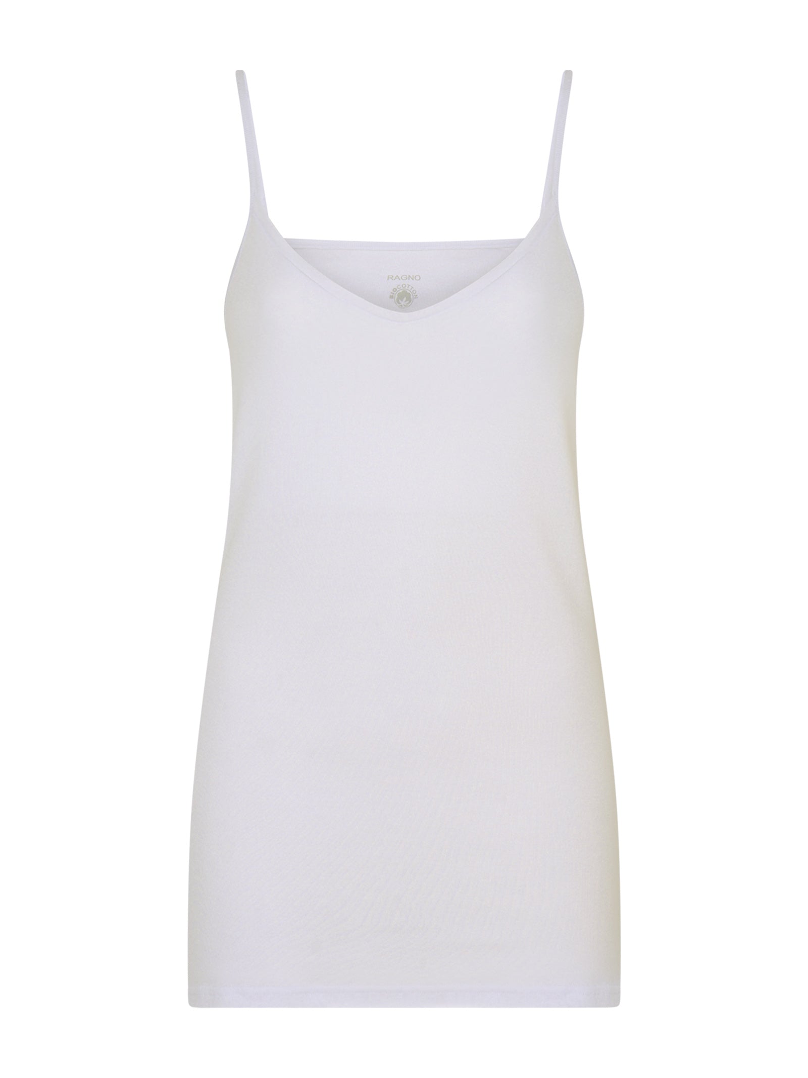 100% Cotone - Top in maglia unita di cotone Bianchi Donna - Ragno