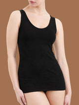 100% Cotone - Canottiera in cotone Neri Donna - Ragno
