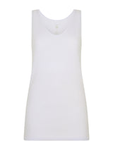 100% Cotone - Canottiera in cotone Bianchi Donna - Ragno