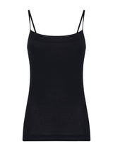 Invisible - Top in microfibra di cotone elasticizzato Neri Donna - Ragno