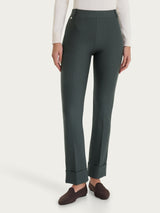 Pantalone slim dritto in Compact Grigi Donna - Ragno