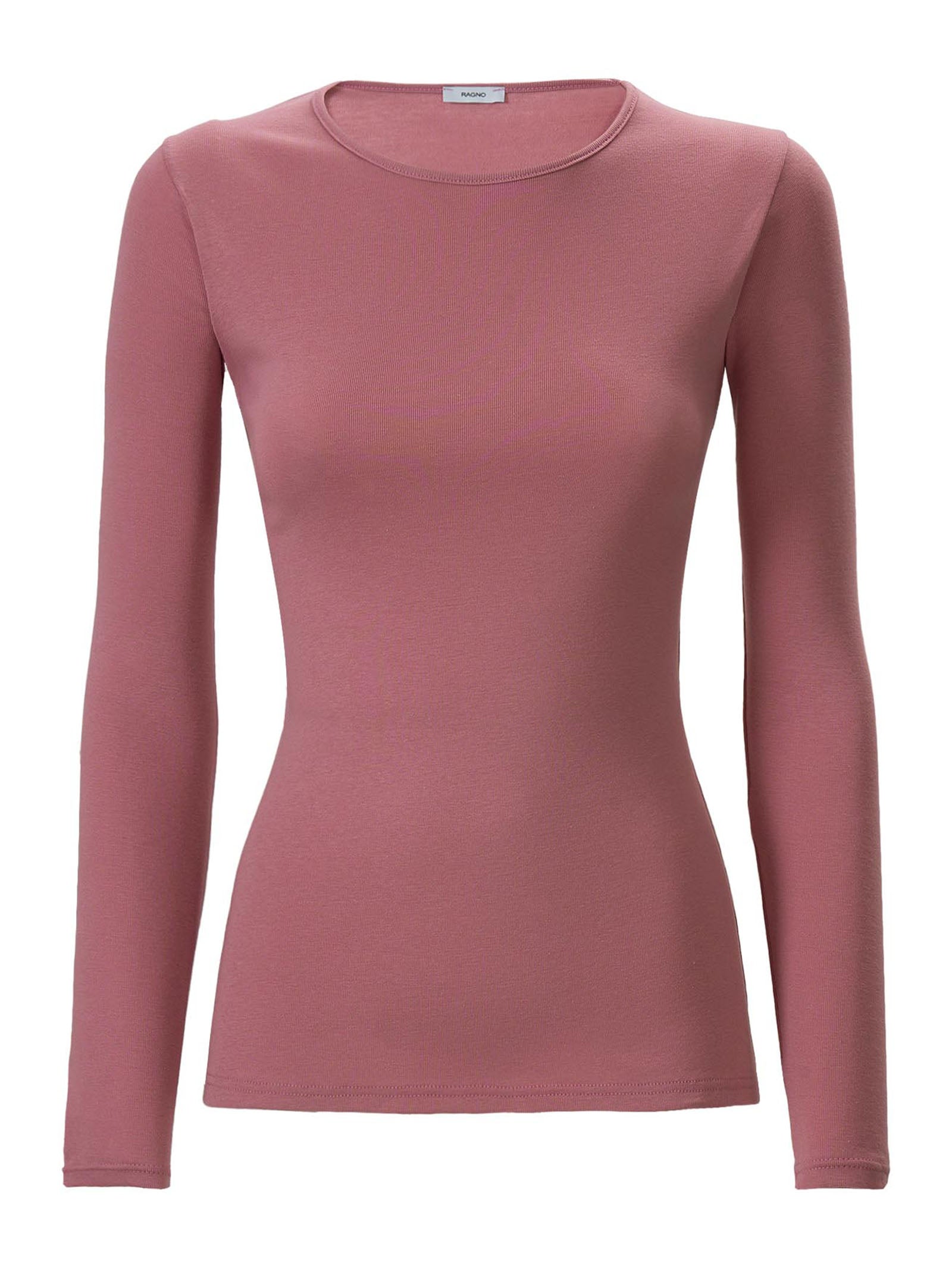 Maglietta girocollo in Eco Cotton Rossi Donna - Ragno