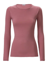 Maglietta girocollo in Eco Cotton Rossi Donna - Ragno