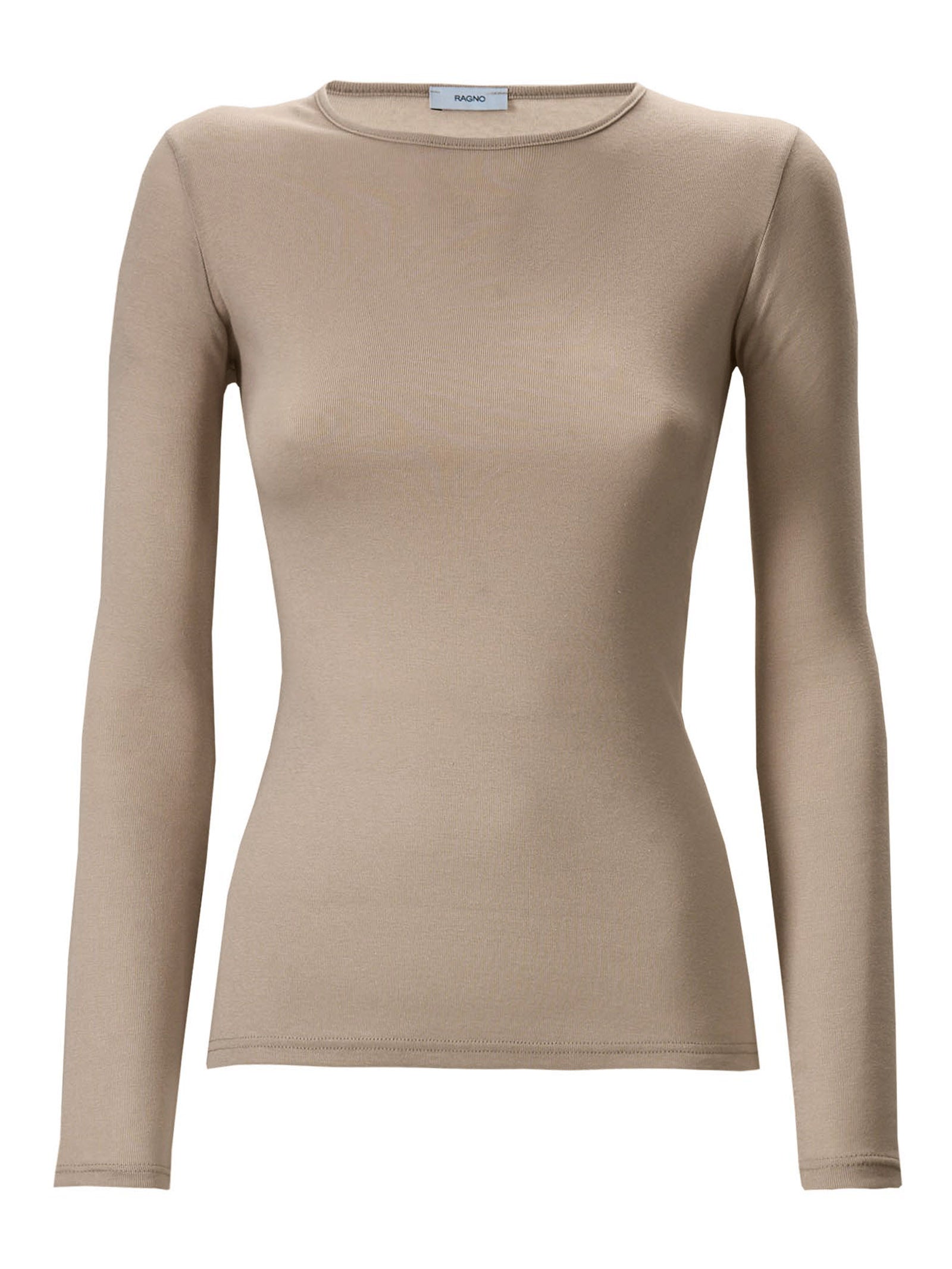Maglietta girocollo in Eco Cotton Grigi Donna - Ragno