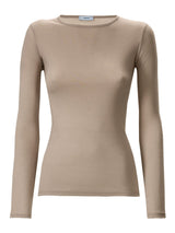 Maglietta girocollo in Eco Cotton Grigi Donna - Ragno