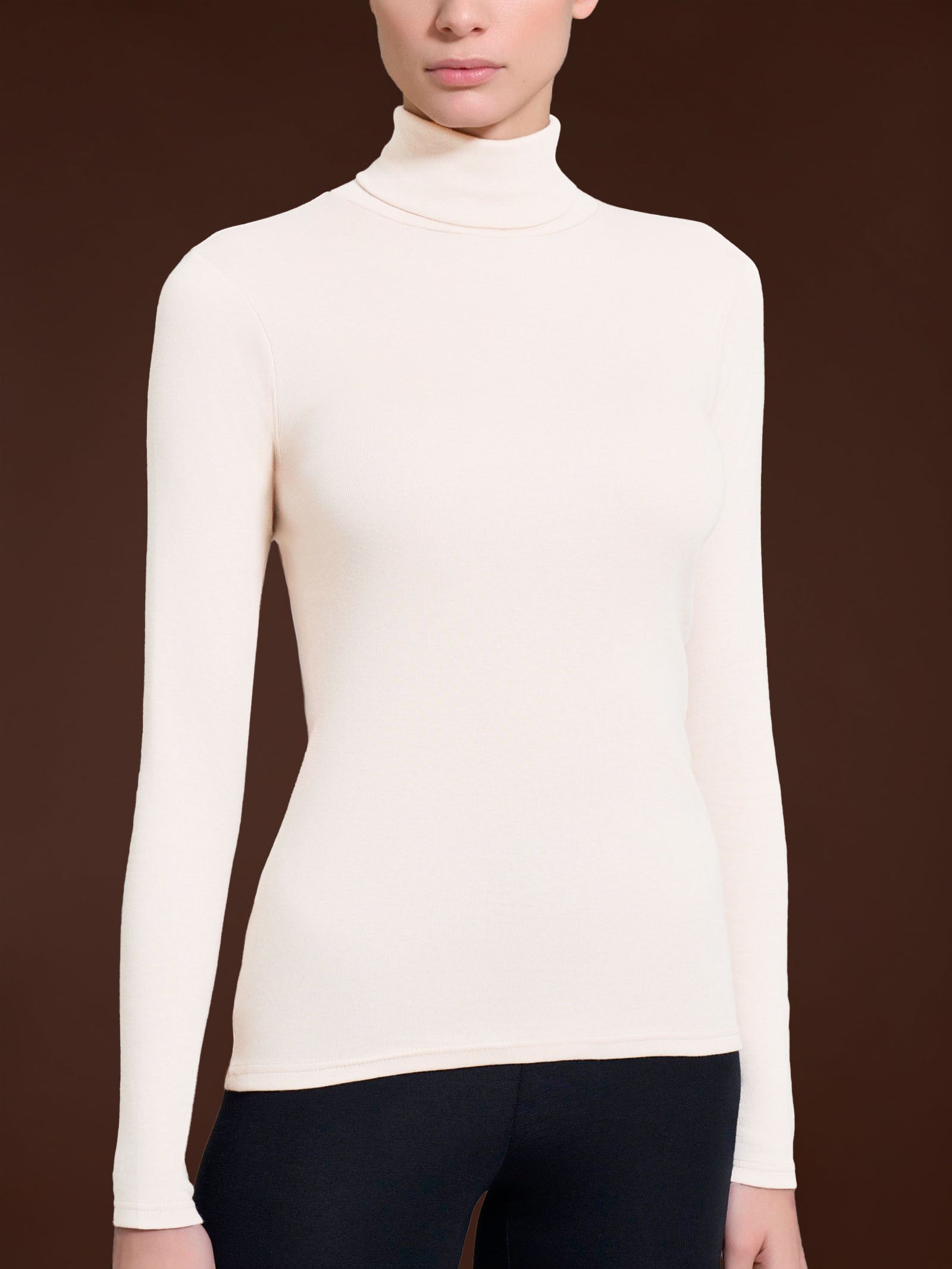 Dolcevita in Thermo Cotton Bianchi Donna - Ragno